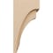 Ekena Millwork 12"W x 12"D x 24"H Wide Rivera Rough Cedar Woodgrain TimberThane Corbel, Primed Tan CORUR12X12X24RIVRCPR - alternate 2